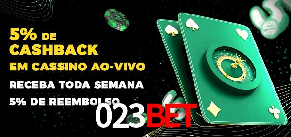 Promoções do cassino ao Vivo 023Bet